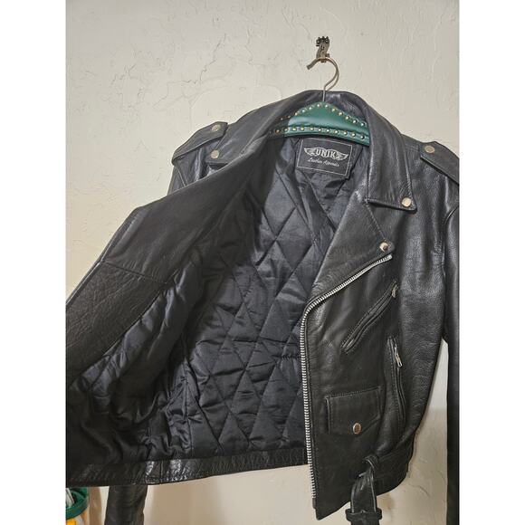Unik Leather Motorcycle Jacket Size 36 - Picture 3 of 4